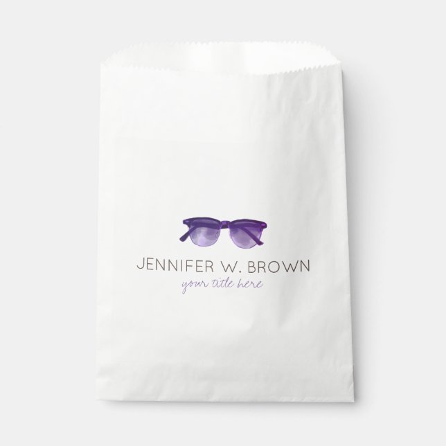 Eyewear Optometry Eye Doctor Favour Bags (Front)