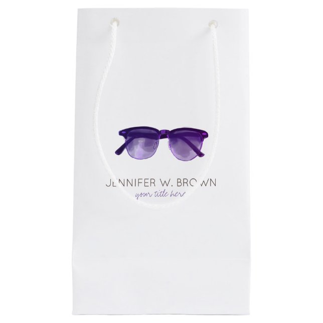 Eyewear Spectacles Small Gift Bag (Front)