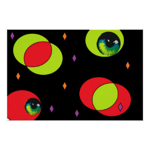 Eyezeen - Ken Gauge Abstract Art Poster