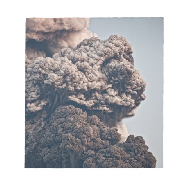 Eyjafjalljokull Volcanic Eruption Notepad (Front)