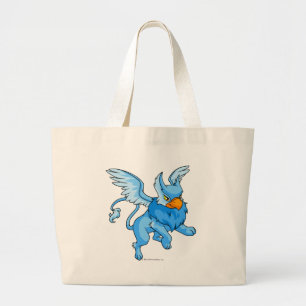 Eyrie Blue Large Tote Bag