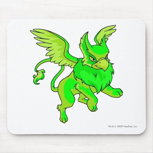 Eyrie Glowing Mouse Pad (Front)