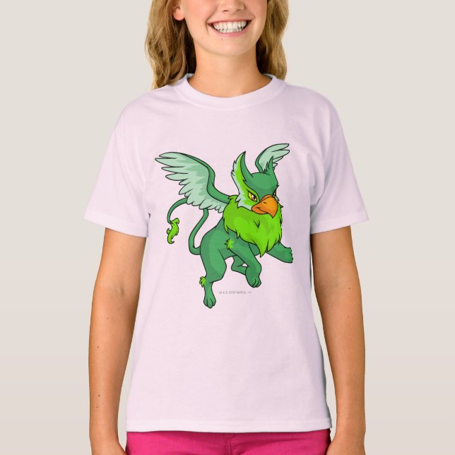 Eyrie Green T-Shirt (Front)