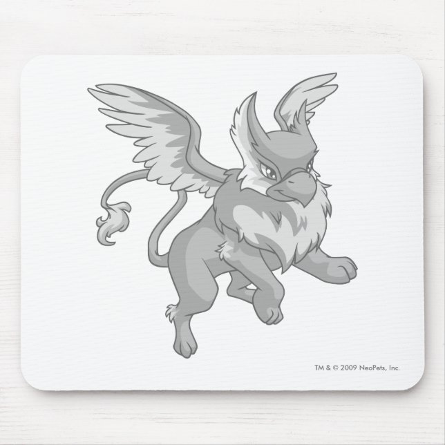 Eyrie Silver Mouse Pad (Front)