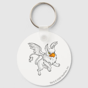 Eyrie White Key Ring