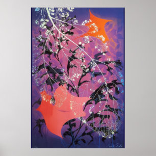 Eyvind Earle - Autumn Leaves - 1982; United State Poster