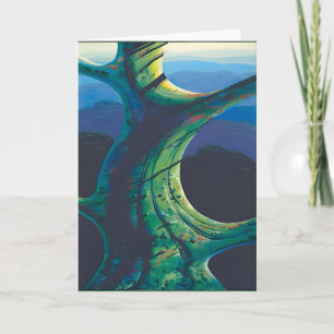 Eyvind Earle painting Card