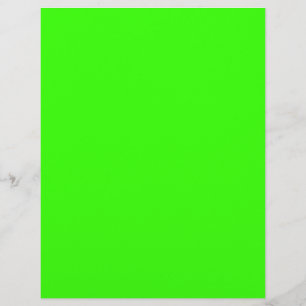 EZ-C Bright Green Writing Paper/Letterhead