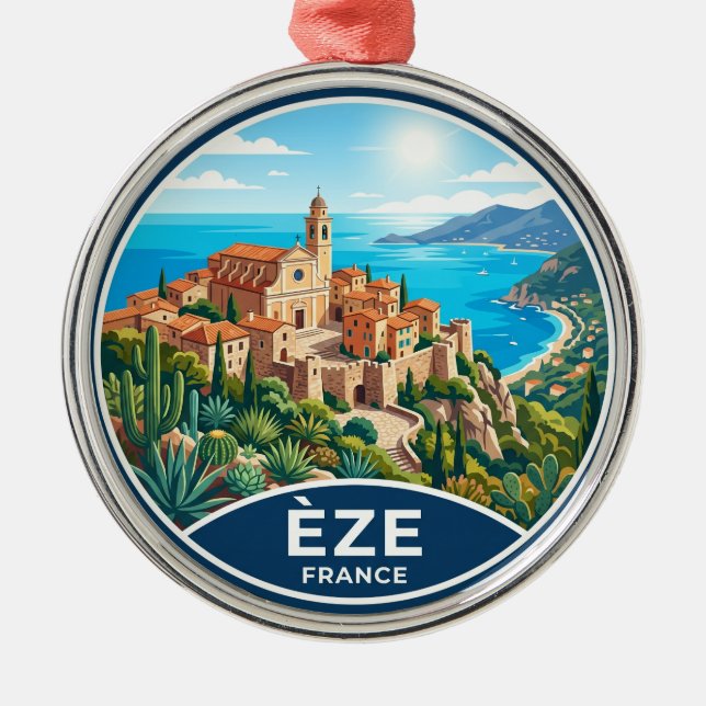 Eze France Metal Tree Decoration (Front)