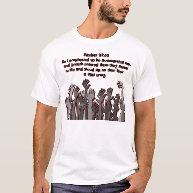 Ezekiel 37:10 T-Shirt (Front)