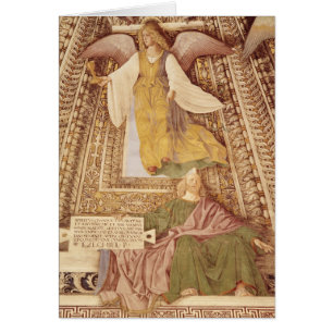 Ezekiel and Angel holding chalice of the