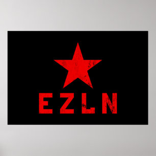 EZLN - Ejército Zapatista de Liberación Nacional Poster