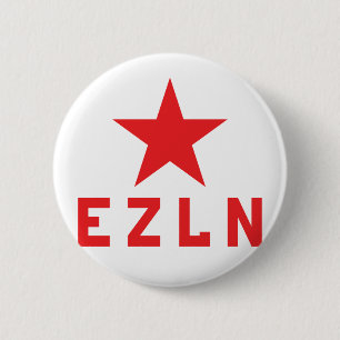 EZLN Zapatista Button