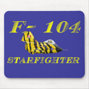 F104 Starfighter Mouse Pad
