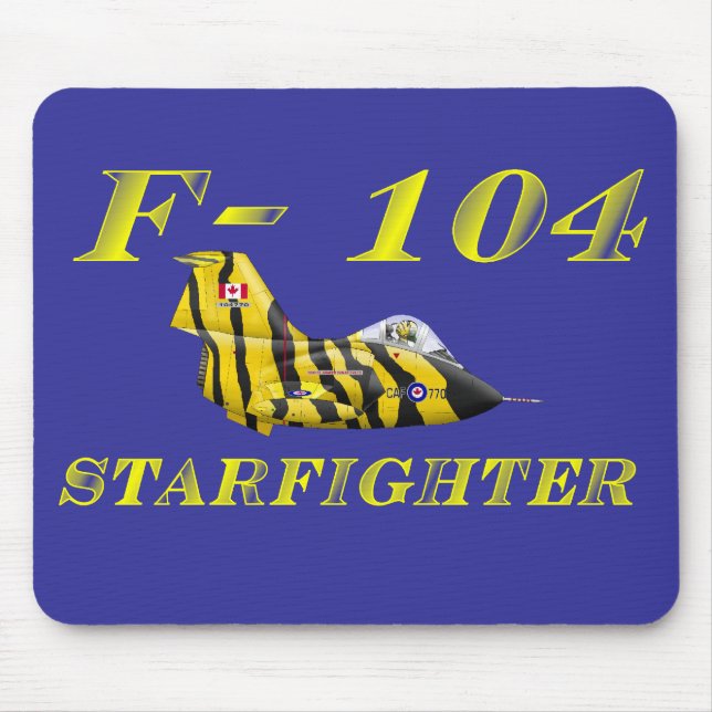 F104 Starfighter Mouse Pad (Front)