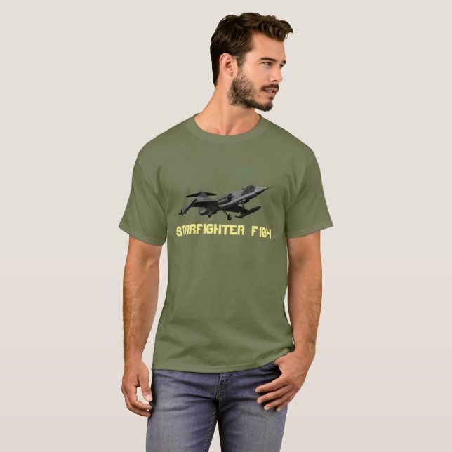 F104 Starfighter T-Shirt (Front Full)