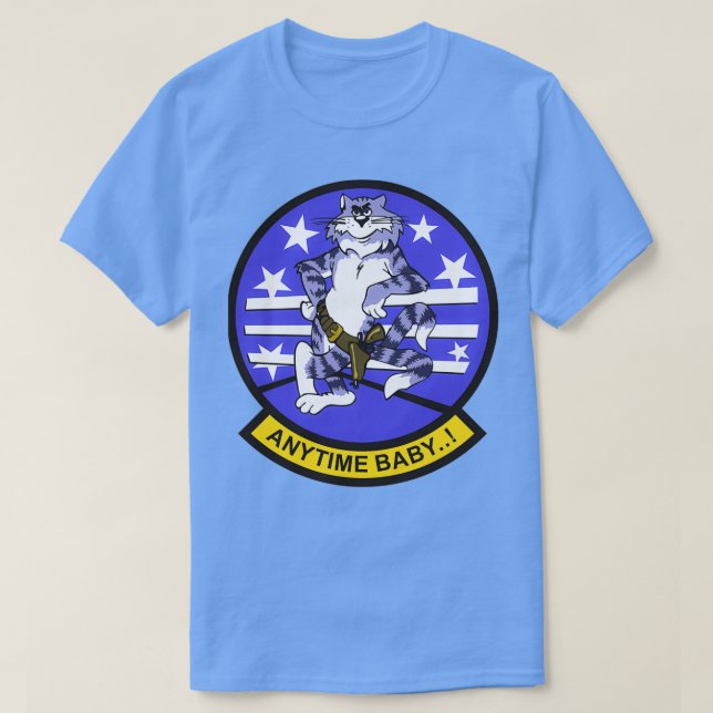 F14 Tomcat Anytime Baby 2  T-Shirt (Design Front)