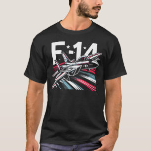 F14 Tomcat - Red, White & Blue T-Shirt