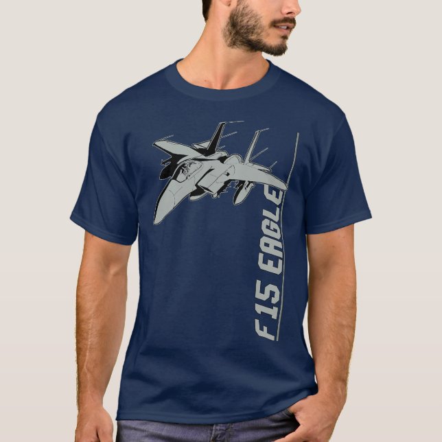 F15 Eagle Jet Fighters T-Shirt (Front)