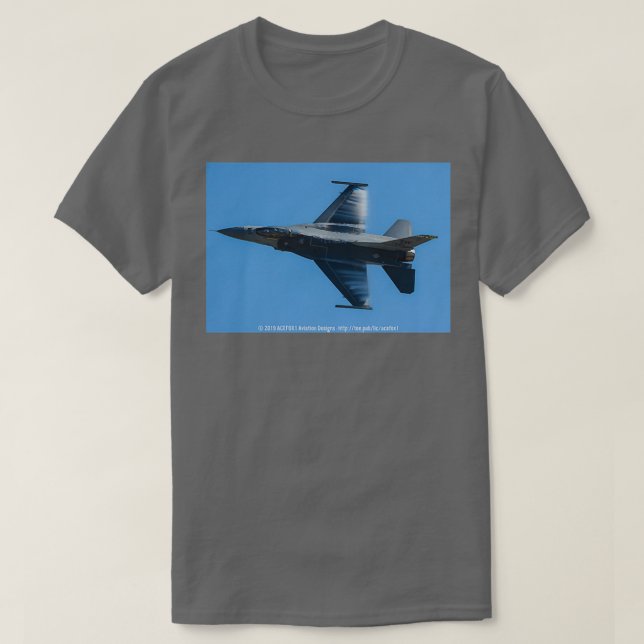 F16 Viper HighSpeed Pass  T-Shirt (Design Front)