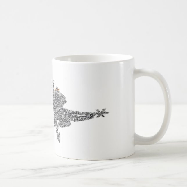 F18 Hornet Fighter Jet - Static - Coffee Mug (Right)