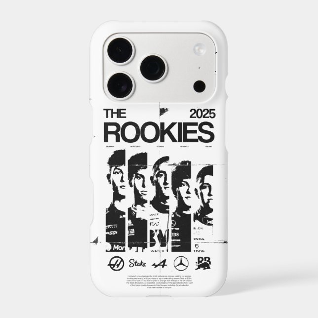 F1 2025 "The Rookies" Grunge Aesthetic (Back)