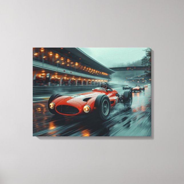 F1 Dreams 001 - Stretched Canvas Print (Front)