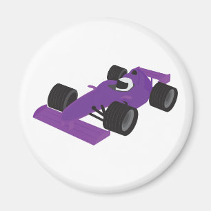 F1 Race Car Magnet