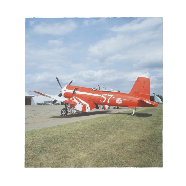 F2G-1D Super Corsair aeroplane at the air show in Notepad (Front)