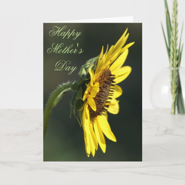 F43 Yellow Wildflower Black-eyed Susan Card (Front)