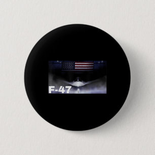 F47 Fighter Jet F-47 Jet Fighter Aircraft 6 Cm Round Badge