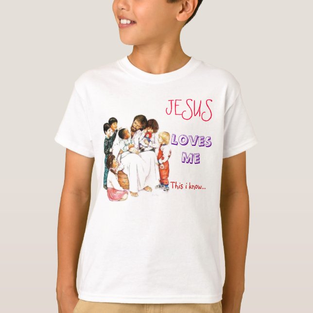 F4BS Jesus Loves Me Tee (Front)