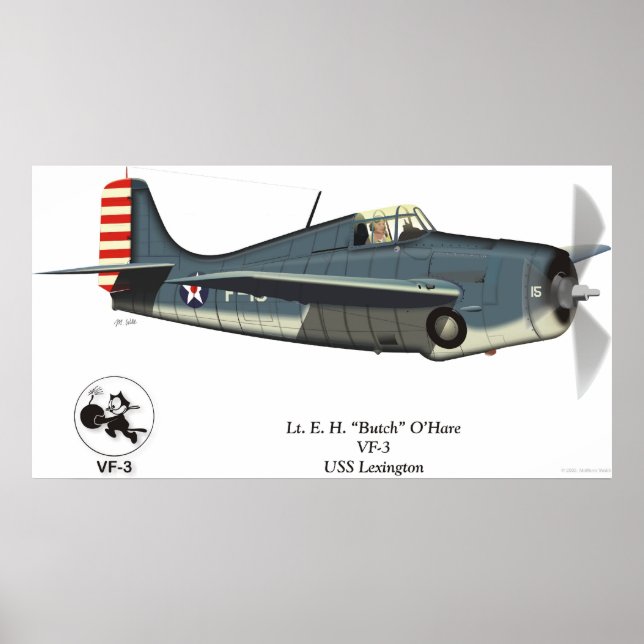F4F Wildcat (O'Hare) Poster (Front)