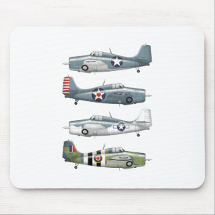 f4f wildcats mouse pad