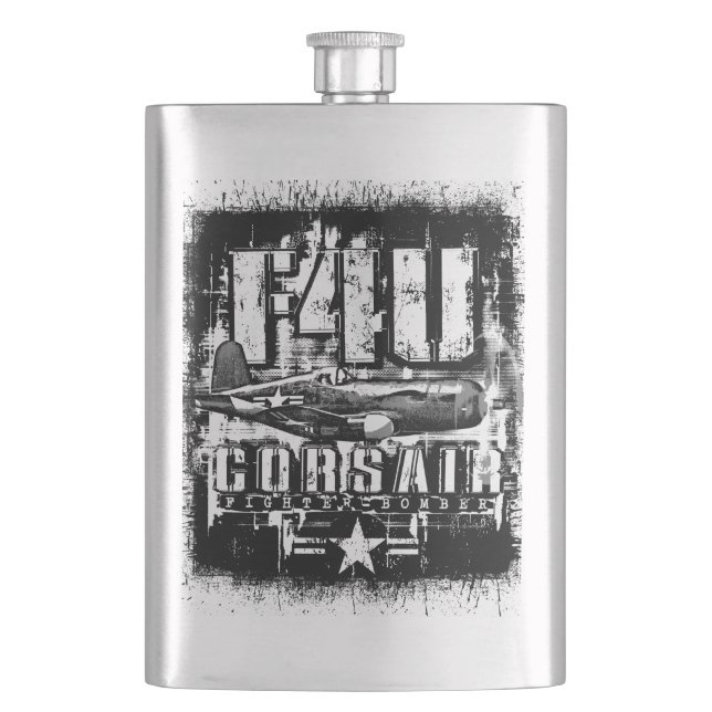 F4U CORSAIR HIP FLASK (Front)