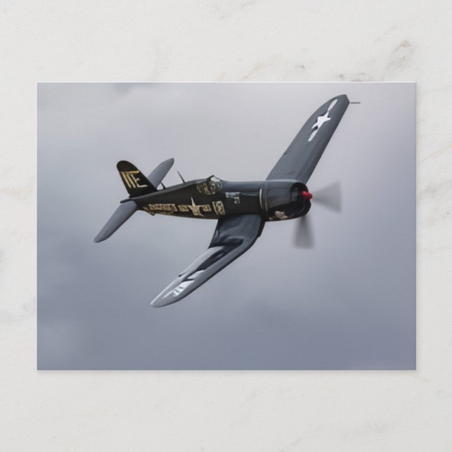  F4U Corsair Postcard (Front)