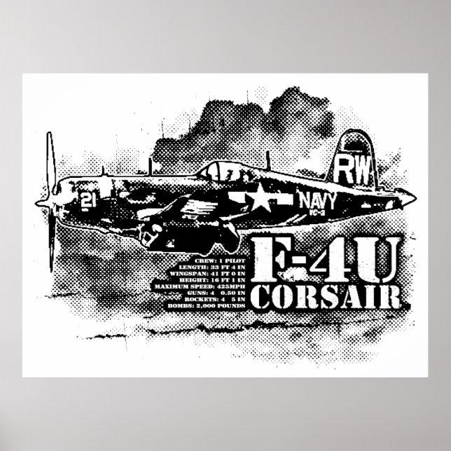 F4U CORSAIR POSTER (Front)