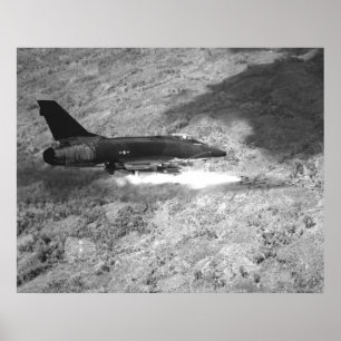 F-100 Super Sabre Poster