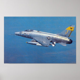 F-100 Super Sabre Poster