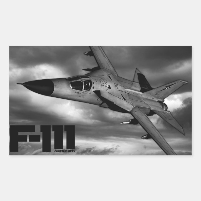 F-111 Aardvark Rectangular Sticker (Front)