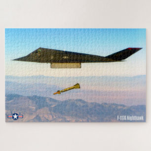 F-117 NIGHTHAWK (20x30 INCH) Jigsaw Puzzle