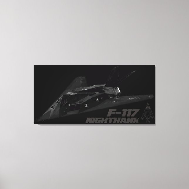 F-117 Nighthawk Canvas Print (Front)