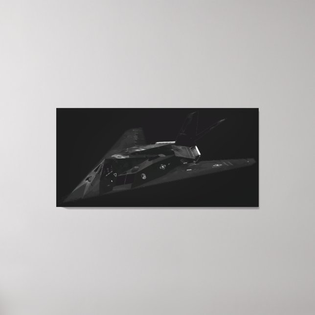 F-117 Nighthawk Canvas Print (Front)