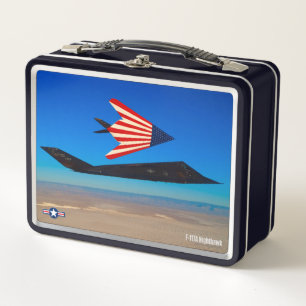 F-117 NIGHTHAWK METAL LUNCH BOX