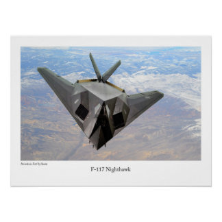 F-117 Nighthawk Poster