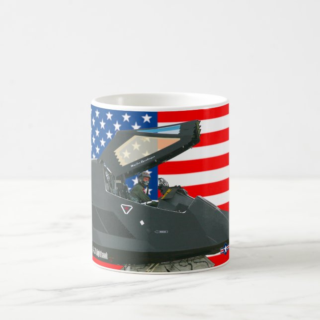F-117A NIGHTHAWK COFFEE MUG (Center)