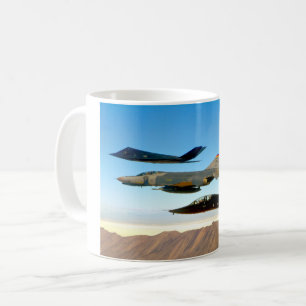 F-117A NIGHTHAWK - F-4 T-38 COFFEE MUG