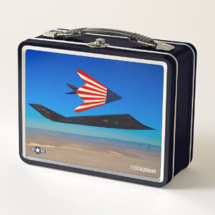 F-117A NIGHTHAWK METAL LUNCH BOX