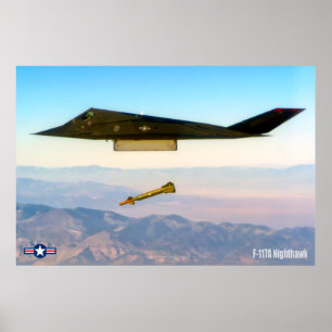 F-117A NIGHTHAWK POSTER