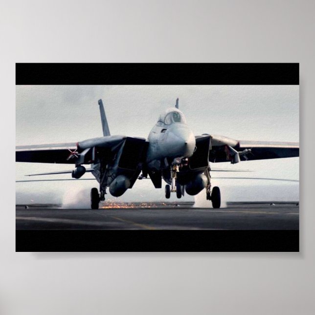 F-14 Landind Poster (Front)